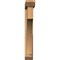 Ekena Millwork Westlake Slat Smooth Bracket w/ Offset Brace, Western Red Cedar, 5 1/2"W x 34"D x 38"H BKT0604X34X38WTL06SWR - alternate 4